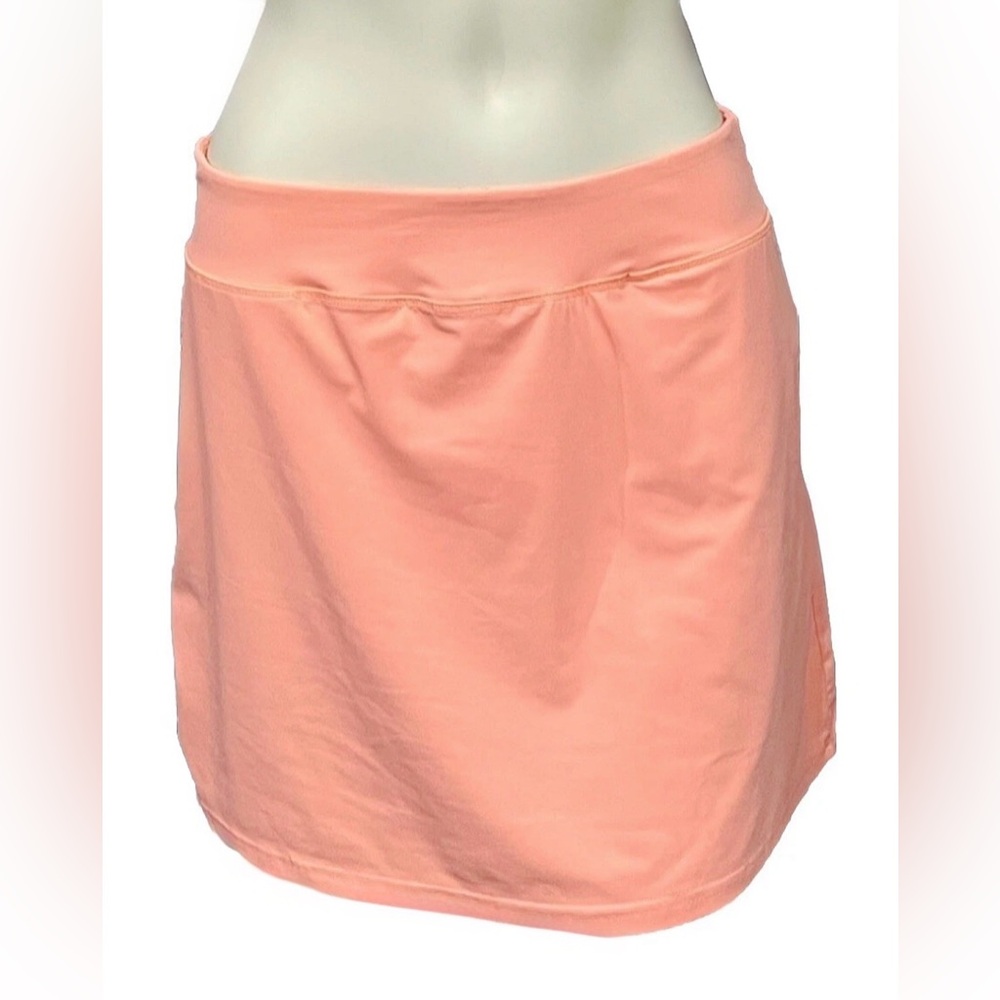 Koralhy Peach Athletic Skort Size M Tennis Golf Skirt Built In Shorts